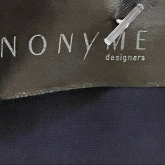 Anonyme Designers Navy Blue/White Dress - Picture 9 of 9